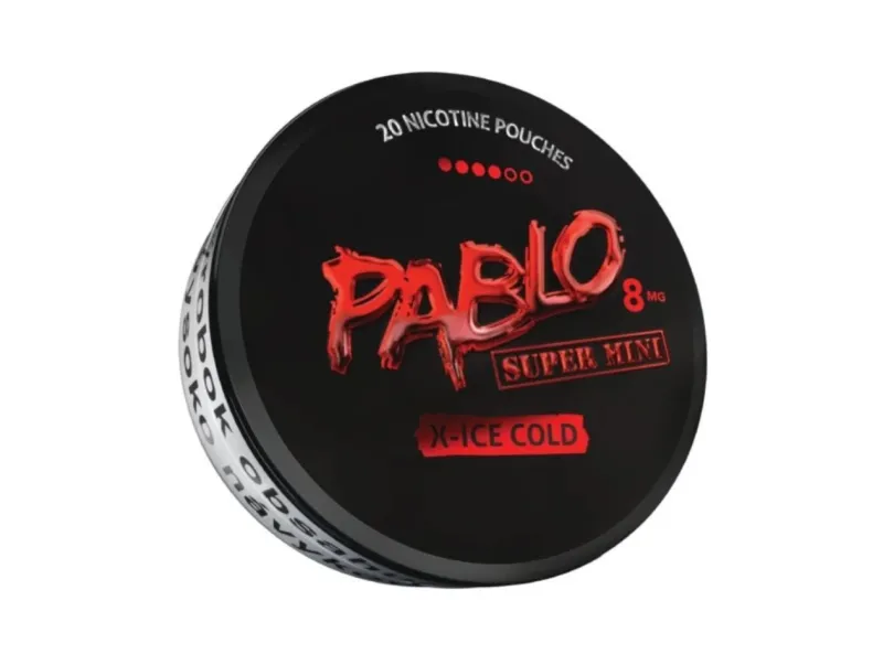 Nikotínové vrecúška PABLO SUPER MINI X-ICE COLD 20vrec. 8mg