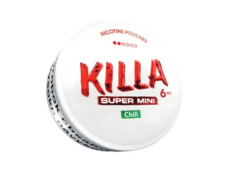 Nikotínové vrecúška KILLA SUPER MINI CHILL 20vrec. 6mg