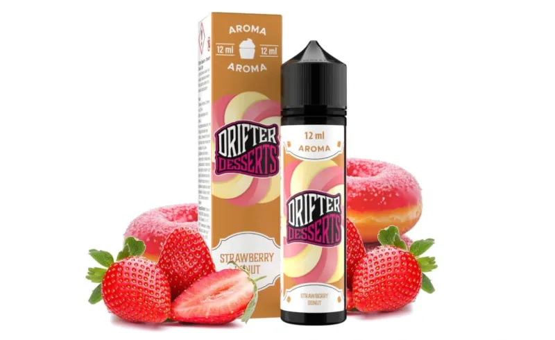 Strawberry Donut Longfill 12ml - Drifter