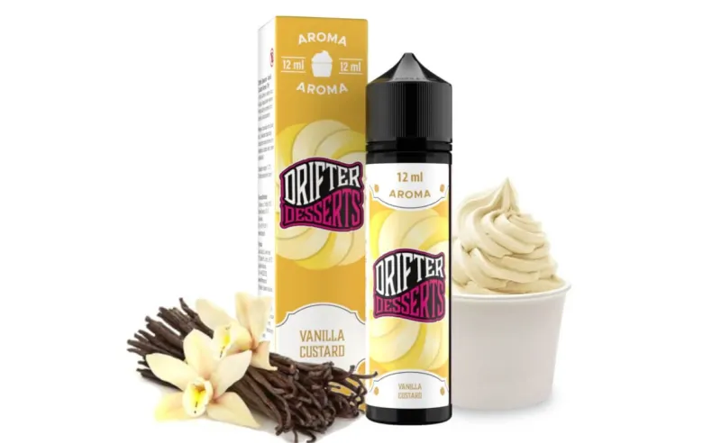 Vanilla Custard Longfill 12ml - Drifter