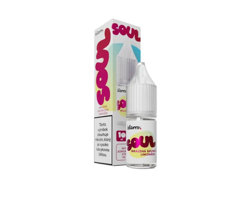 Klarro Soul Salts Mrazená Brusnicová Limonáda
