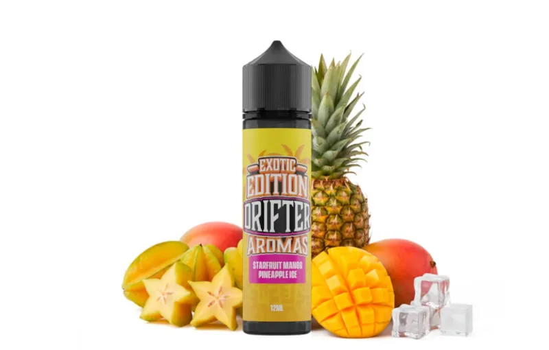 Starfruit Mango Pineapple Ice Longfill 12ml - Drifter