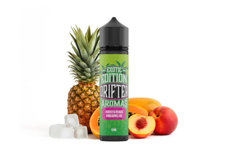 Papaya Peach Pineapple Ice Longfill 12ml - Drifter