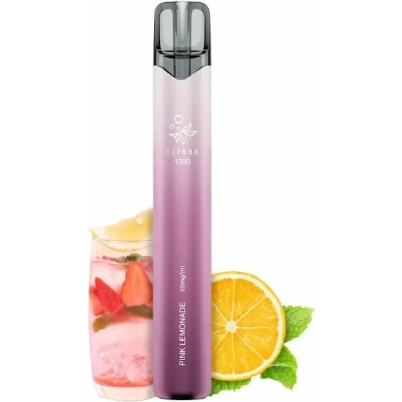 Elfbar 1000 Pink Lemonade 20 mg 1000 poťahov