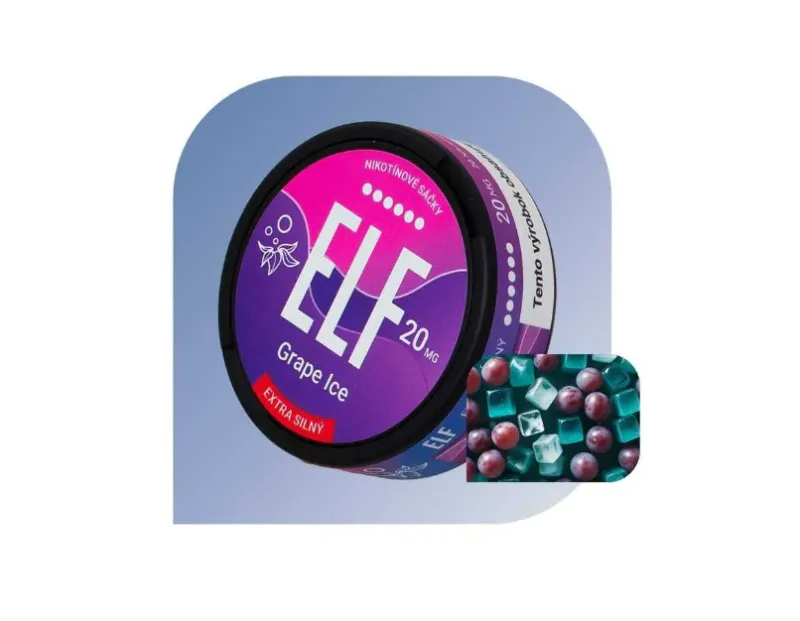 ELF - Grape (30mg/g) - nikotínové sáčky