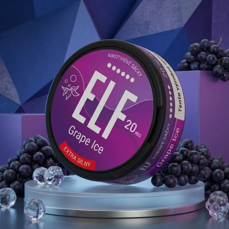 ELF - Grape (20mg/g) - nikotínové sáčky