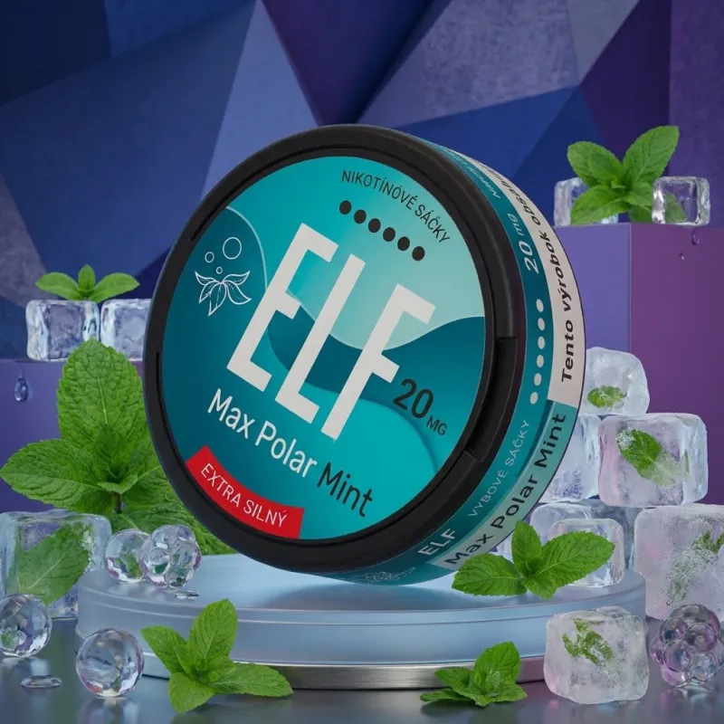 ELF - Max Polar Mint (20mg/g) - nikotínové vrecúška
