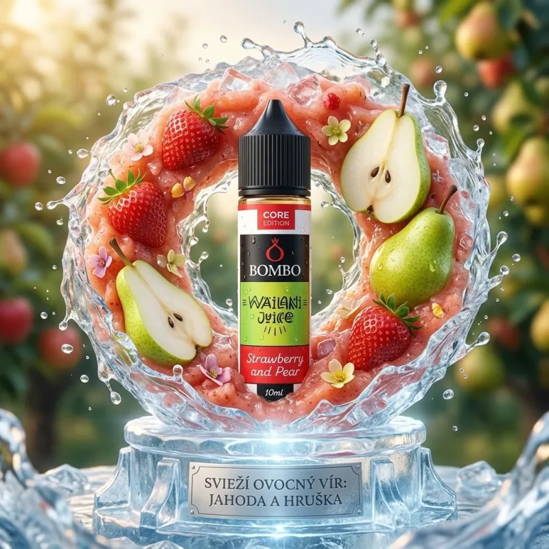 Strawberry & Pear Wailani Juice Bombo Core Edition 10/60ml