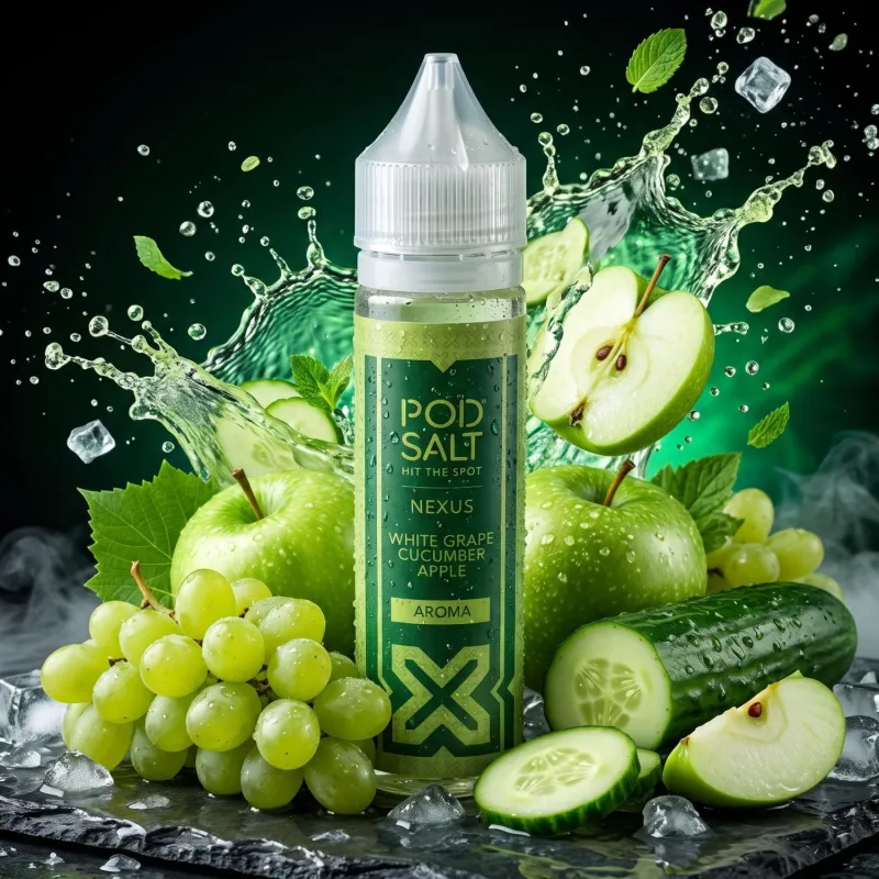 White Grape Cucumber Apple POD SALT Nexus 10/60ml