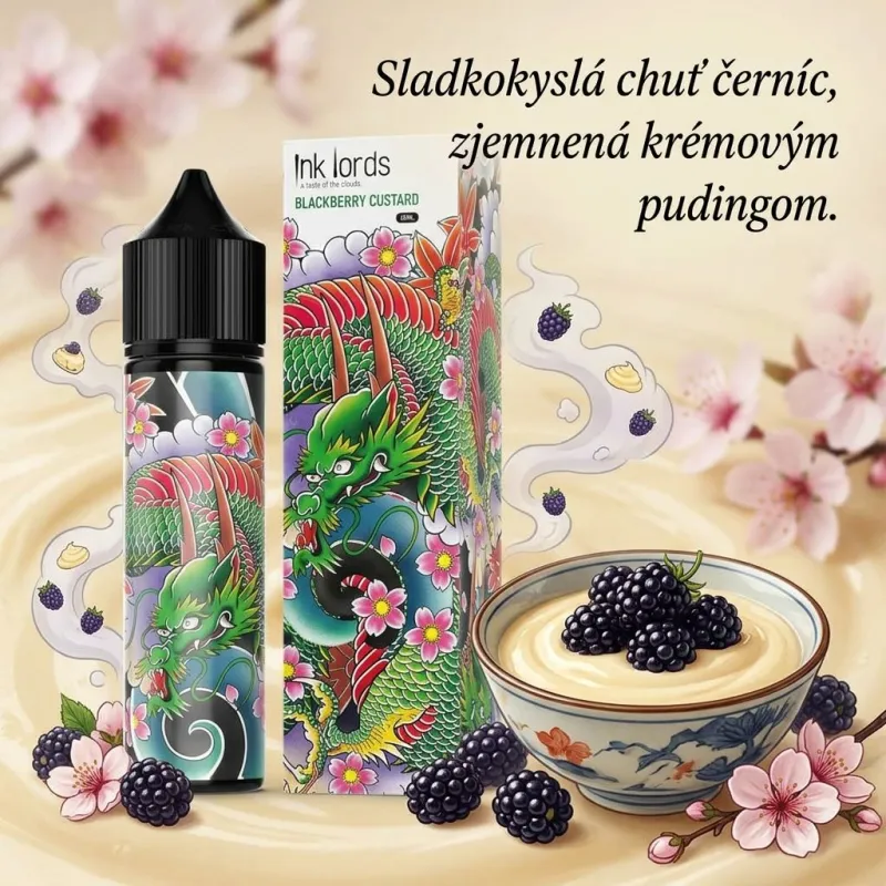 Blackberry Custard INK LORDS 10/60ml