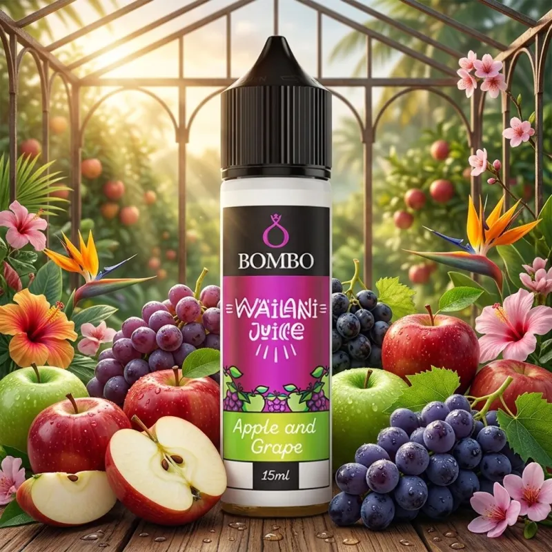 Apple and Grape Bombo Wailani Juice 15/60ml