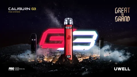 UWELL CALIBURN G3 900MAH - Rôzne farby UWELL CALIBURN G3 900MAH - Rôzne farby