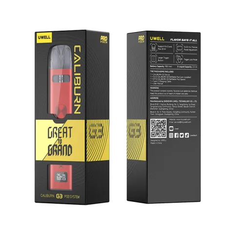 UWELL CALIBURN G3 900MAH - Rôzne farby UWELL CALIBURN G3 900MAH - Rôzne farby
