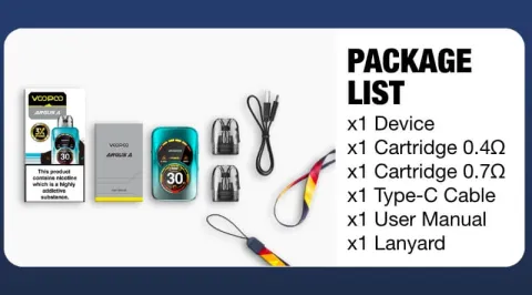 Elektronická cigareta Voopoo Kit Pod Argus A - Rôzne farby Elektronická cigareta Voopoo Kit Pod Argus A - Rôzne farby