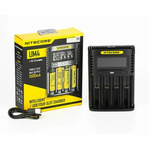 Nabíjačka UM4 Four Slot 2A - Nitecore