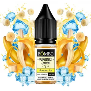 BOMBO WAILANI JUICE BANANA ICE 10ML 20MG NIC SALTS
