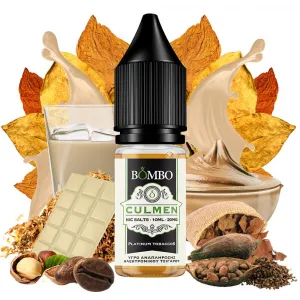 BOMBO PLATINUM TOBACCOS CULMEN 10ML 20MG NIC SALTS
