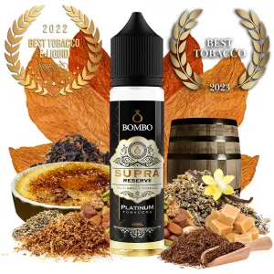 BOMBO PLATINUM TOBACCOS SUPRA RESERVE 20ML/60ML