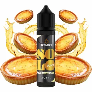 BOMBO SOLO JUICE CREME BRULEE 20ML/60ML