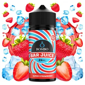 BOMBO BAR JUICE SUPER STRAWBERRY 24ML/120ML