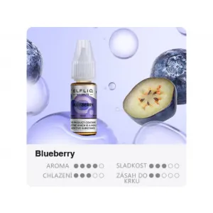 Náplň ElfLiq Blueberry 10 mg/20 mg