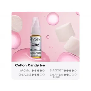Náplň ElfLiq Cotton candy ice 