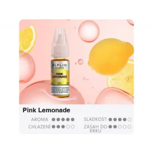 Náplň ElfLiq Pink lemonade 10 mg