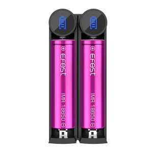 EFEST SLIM K2 NABÍJAČKA S USB KÁBLOM