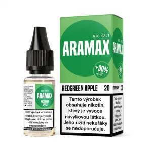 Náplň Aramax Salt Redgreen Apple (Jablková zmes) 10ml - 10mg/20mg