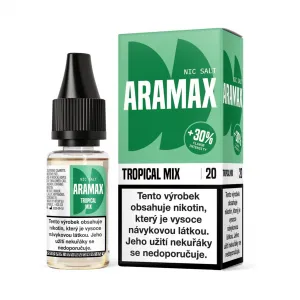Náplň Aramax Salt Tropical Mix (Tropický mix) 10ml - 10mg/20mg