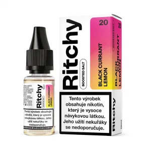Náplň Ritchy Salt Black Currant Lemon (Čierne ríbezle a citrón) 10ml - 10mg/20mg