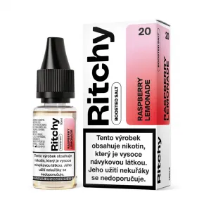 Náplň Ritchy Salt Raspberry Lemonade (Malinová limonáda) 10ml - 10mg/20mg