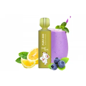Jednorázová cigareta PURA Foggy Frog - BLUEBERRY LEMONADE