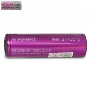 Batéria Efest 21700 5000mAh 10A 