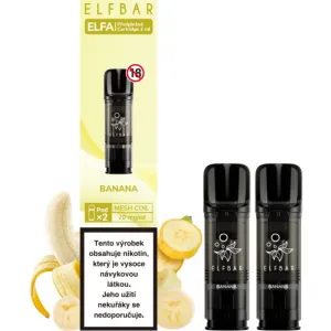 Elf Bar ELFA Pods cartridge 2Pack Banana 20mg 