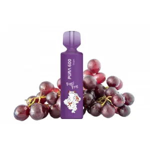 Jednorázová cigareta PURA Foggy Frog - GRAPE