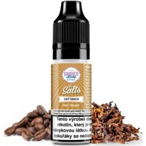 Náplň Liquid Dinner Lady Nic SALT Cafe Tobacco 10ml - 20mg