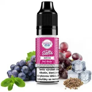 Nápň Liquid Dinner Lady Nic SALT Grape Star 10ml - 20mg
