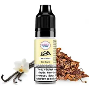 Náplň Liquid Dinner Lady Nic SALT Vanilla Tobacco 10ml - 20mg 