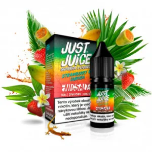 Náplň E-liquid Just Juice Salt 10ml 11mg/20mg: Strawberry & Curuba (Jahoda & curuba)