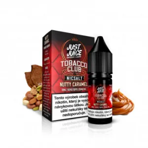 Náplň E-liquid Just Juice Salt 11ml / 20mg: Tobacco Nutty Caramel (Orieškový tabak s karamelom)