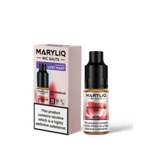 Watermelon Ice Nic Salt 10ml - Maryliq by Lost Mary