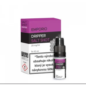  Nikotín BOOSTER EMPORIO SALT SHOT DRIPPER 10ML 20MG - 5ks