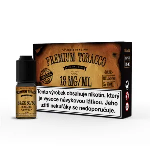 Nikotínová báza Premium Tobacco (50/50): 5x10ml / 18mg