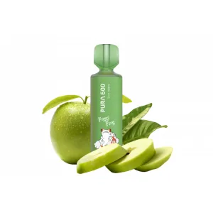 Jednorázová cigareta PURA Foggy Frog - SOUR APPLE