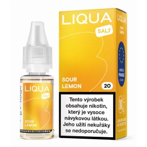Liqua Next Gen Salt Sour Lemon 10ml - 10mg/20mg