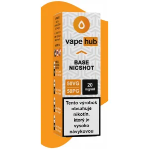 Nikotín Vapehub base nickshot 20mg 5x10ml 50/50 (5ks)