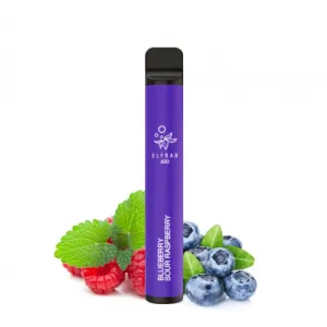 Elfbar 600 Blueberry Sour Raspberry 20mg - jednorazová e-cigareta