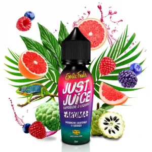 Príchuť Just Juice S&V: Cherimoya Grapefruit & Berries (Cherimoya, grapefruit a bobule) 