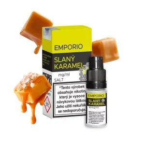 10 ml Slaný karamel Emporio SALT e-liquid